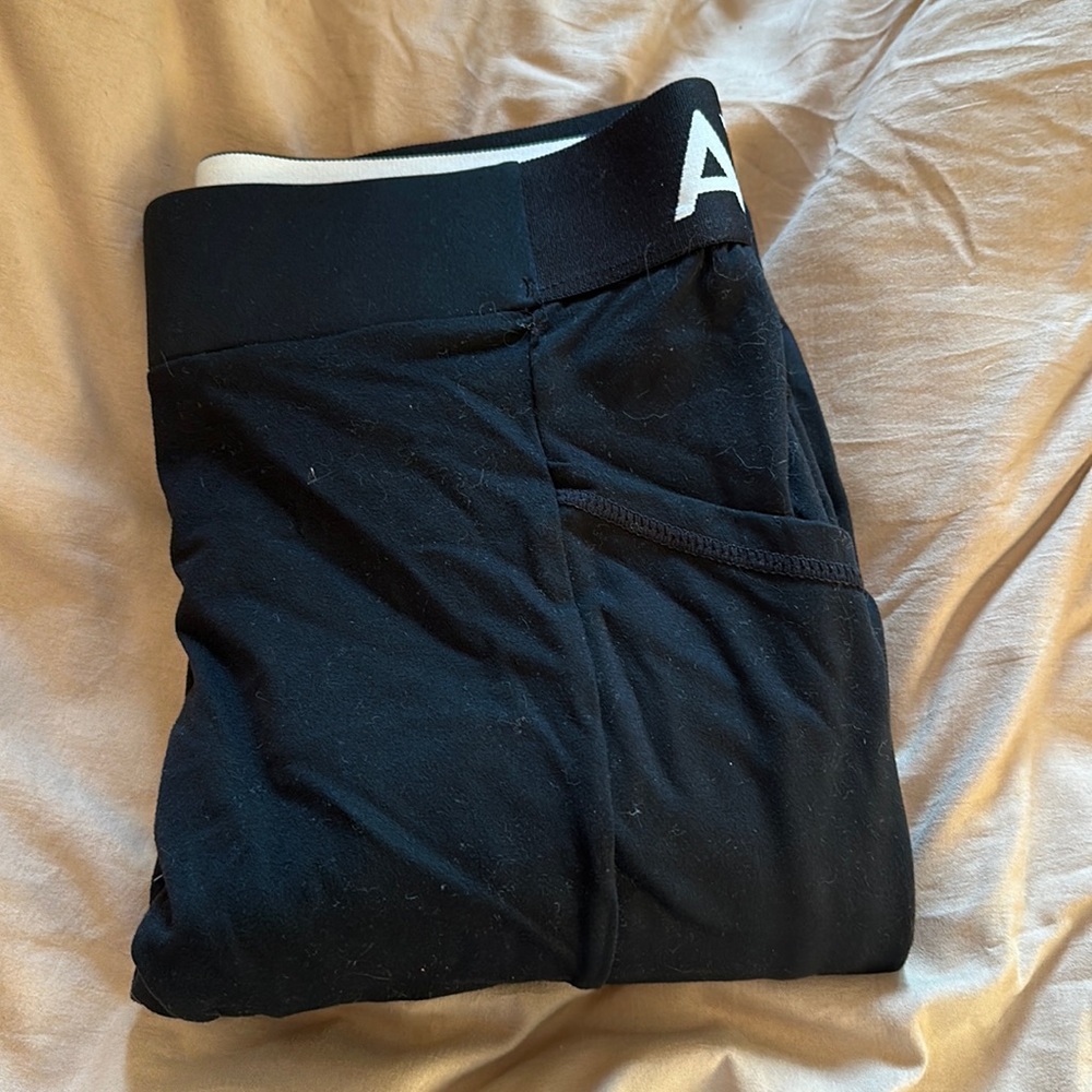 AYBL black leggings with mesh